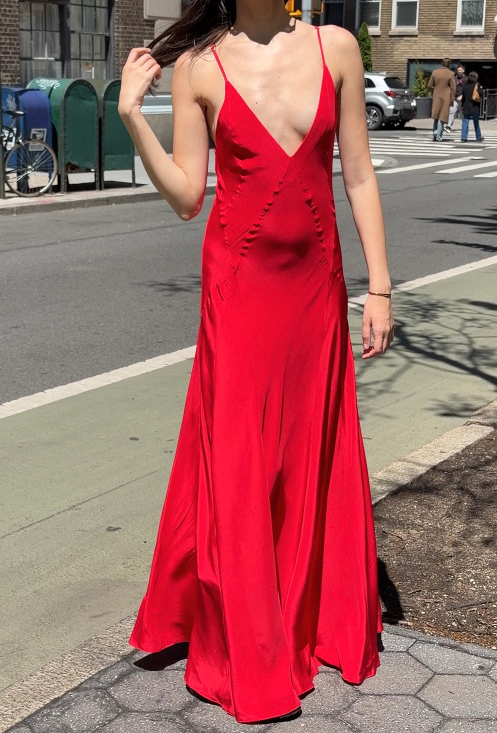 Manhattan Girl Silk Dress