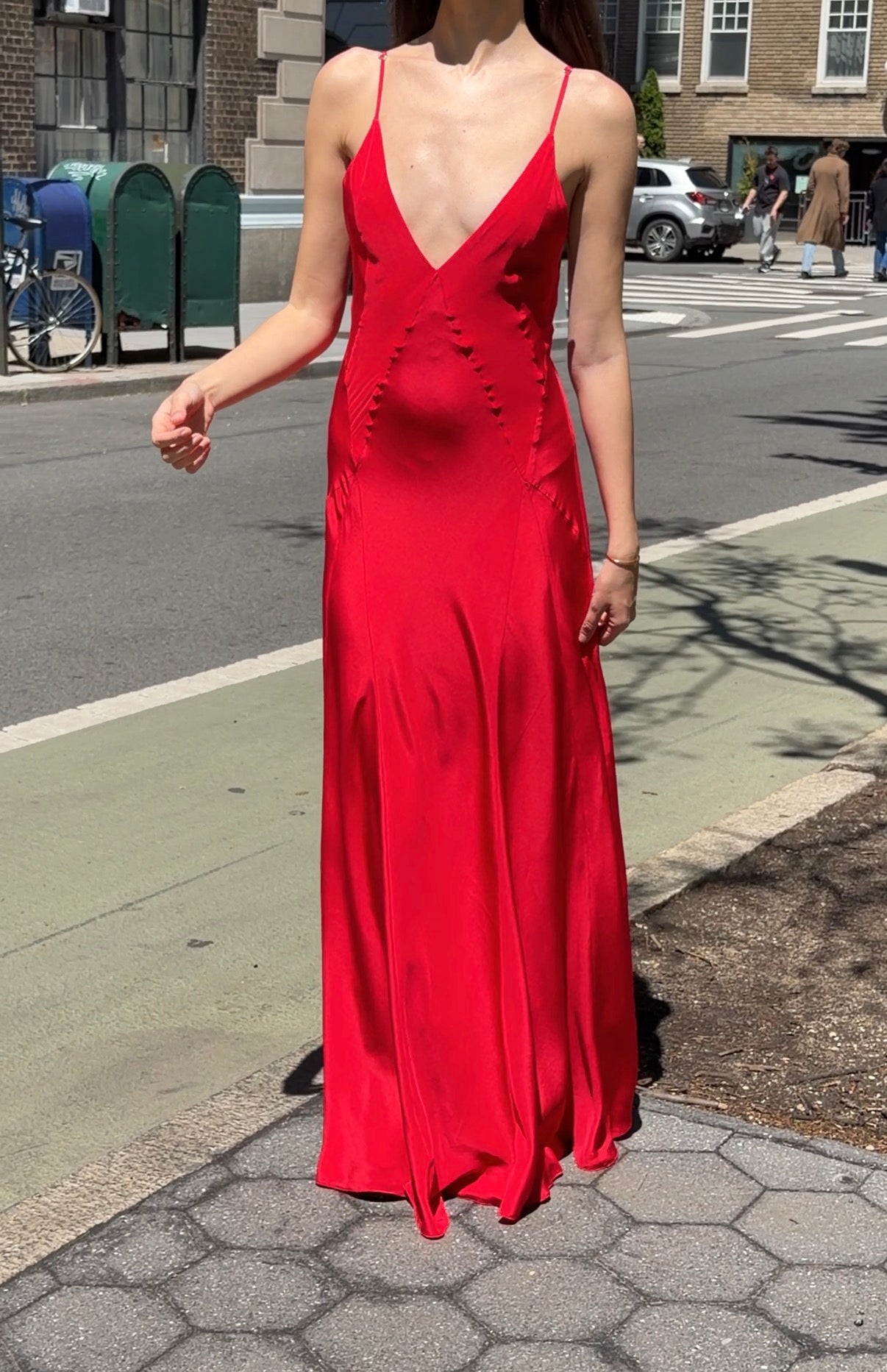 Manhattan Girl Silk Dress