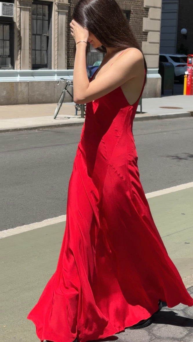 Manhattan Girl Silk Dress