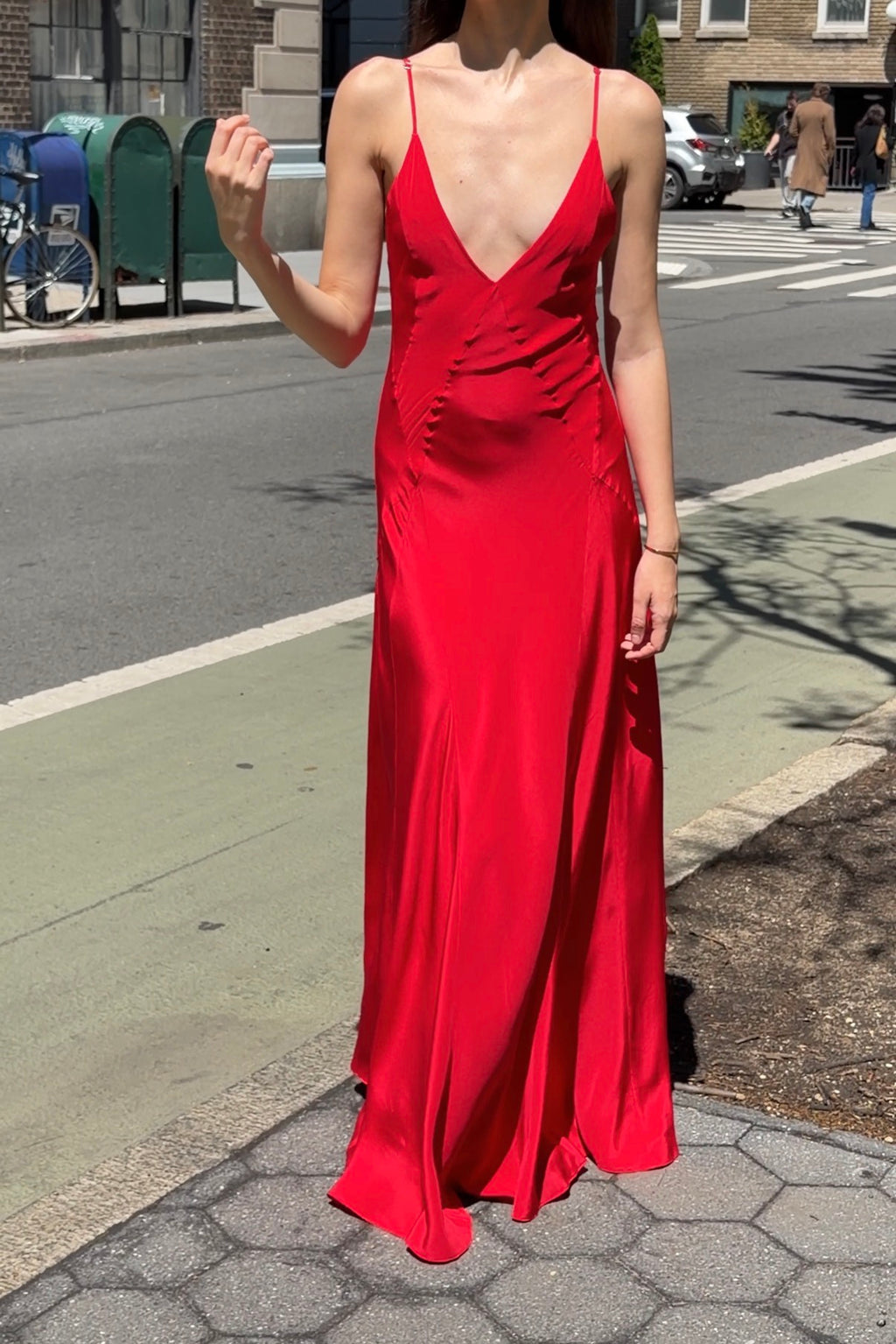 Manhattan Girl Silk Dress