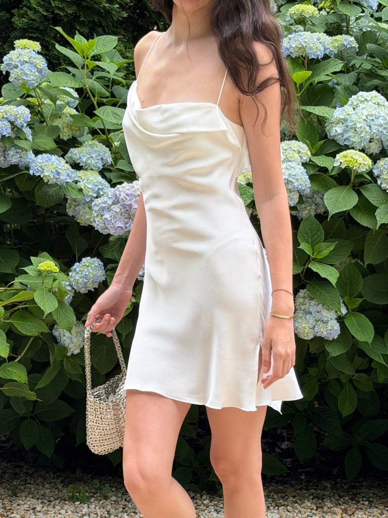 Lex Mini Dress in Ivory