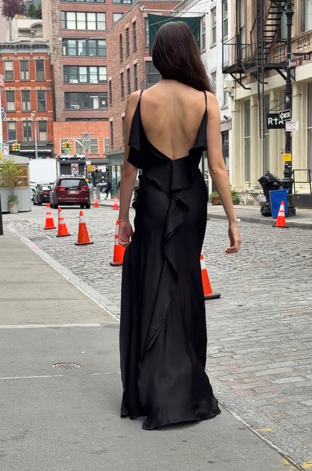 Lexington Gown in Black