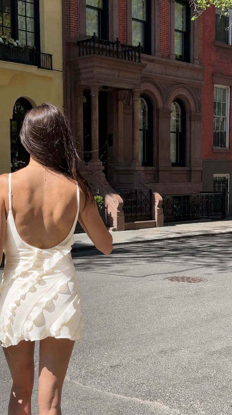 Somerset Mini Dress in Ivory