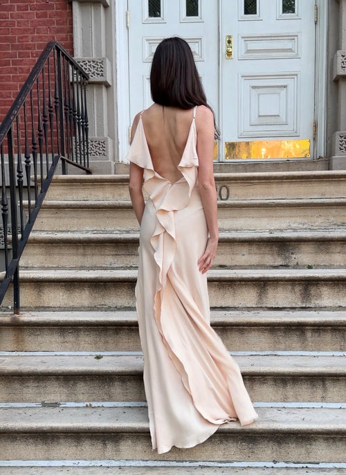Lexington Gown in Peachy Crème