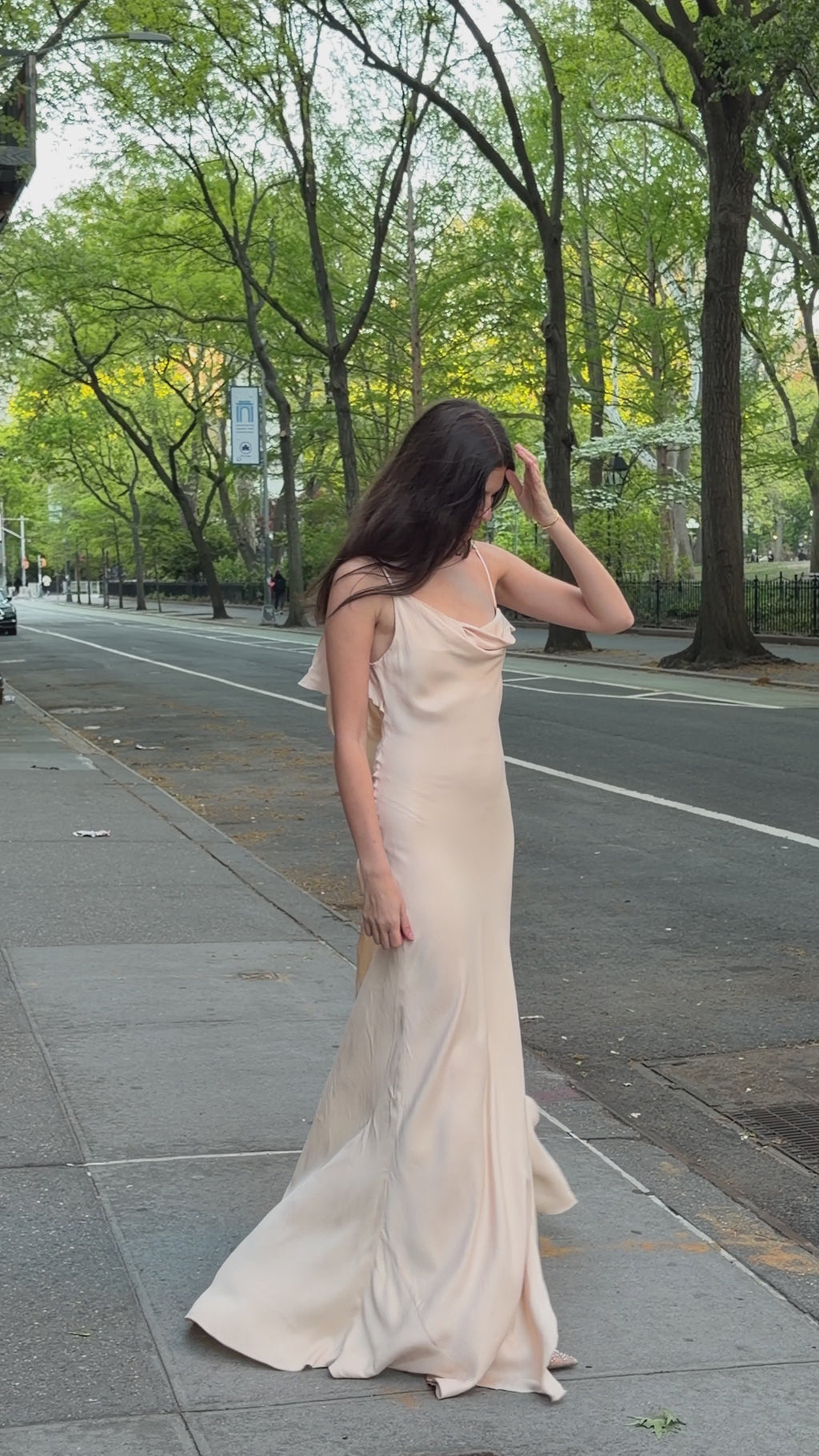 Lexington Gown in Peachy Crème