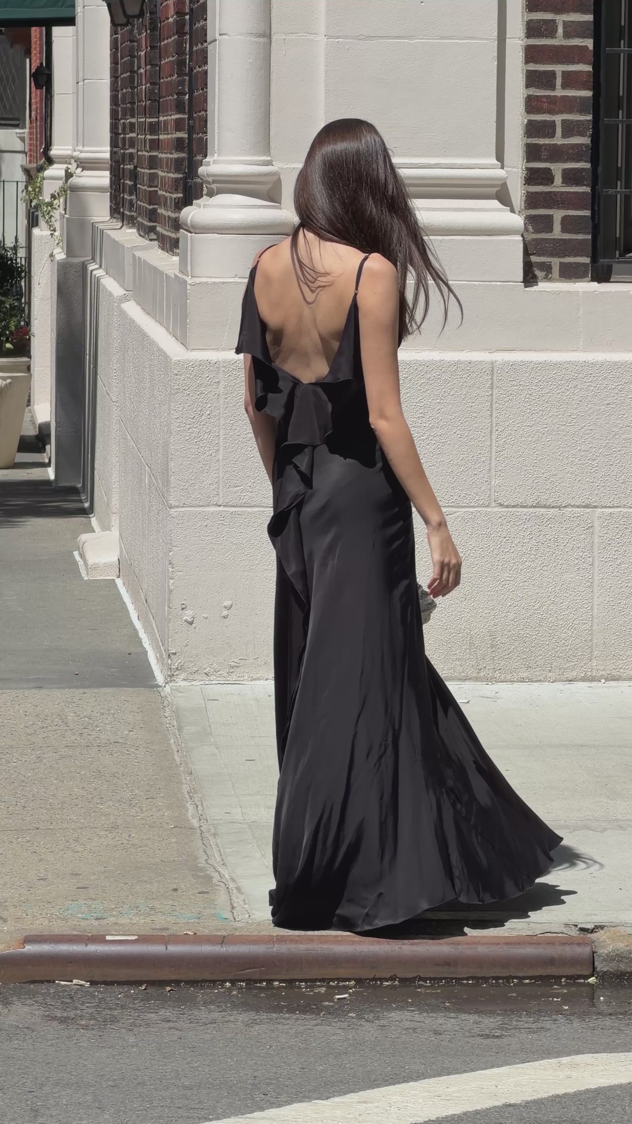 Lexington Gown in Black